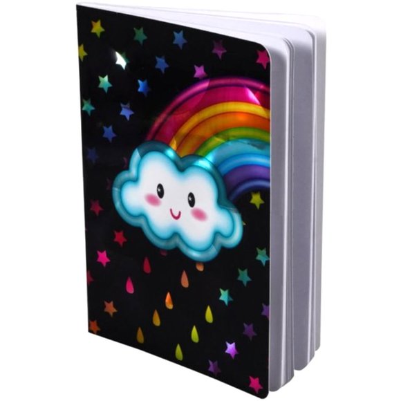 Other - *3/$15* Fun Rainbow, Cloud & Stars Notebook